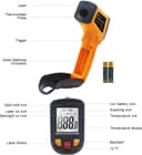 Thumbnail 6 de KETOTEK Termometro a infrarossi senza contatto 600°C 🌡️