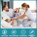 Thumbnail 2 de Kinderkraft UNO Coprimaterasso impermeabile 50x83 cm per culle 🎀