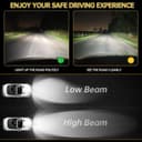 Thumbnail 1 de KOYOSO H7 55W lampadine LED 20000LM per auto e moto 🚗