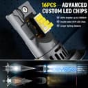 Thumbnail 2 de KOYOSO H7 LED 140W 34000LM lampada sostitutiva H7 per auto 💡