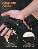 Thumbnail 2 de KUTOOK Guanti da Palestra antiscivolo traspiranti per sollevamento pesi 🧤