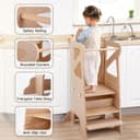 Thumbnail 3 de Labebe Torre di apprendimento 4 in 1 per bambini 🪜