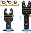 Thumbnail 1 de Lame multifunzione 5 pezzi per legno e metallo 🛠️