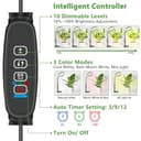 Thumbnail 2 de Lampada LED crescita piante da interno con timer 3/9/12H 🌱