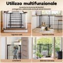 Thumbnail 2 de LAOYE cancelletto per bambini 92 cm regolabile 75–124 cm 🚪