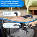 Thumbnail 6 de Lavatappeti portatile 450W 12 kPa per tappeti e tappezzeria 🧼