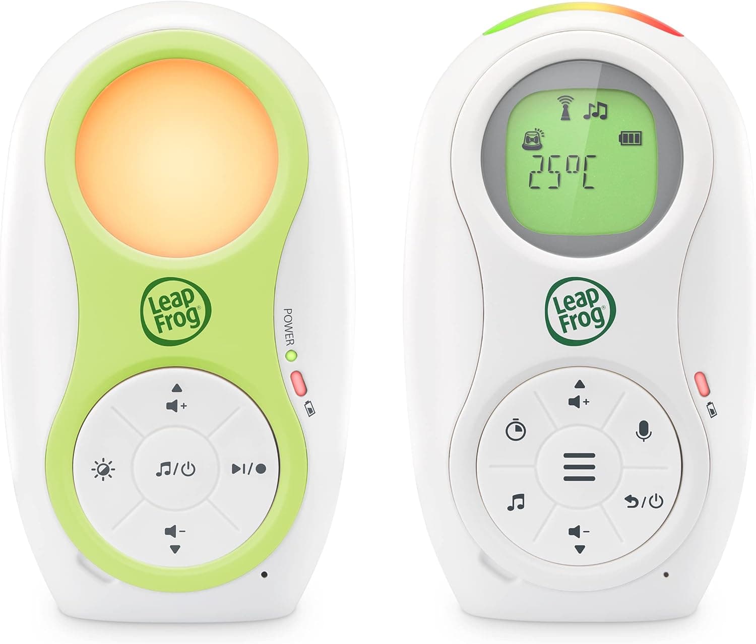 LeapFrog LF80 baby monitor audio con sensore temperatura e luce notturna 👶