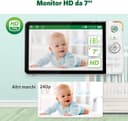 Thumbnail 1 de LeapFrog LF920HD baby monitor 7" 720p con visione notturna e sensori 📺