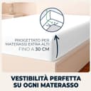Thumbnail 1 de Lenzuola Matrimoniali 160x190 cm in microfibra anti-acaro 🛏️