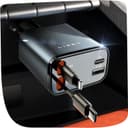 Thumbnail principal de LISEN Caricatore auto USB-C 69W PD 3.0 retrattile 🚗