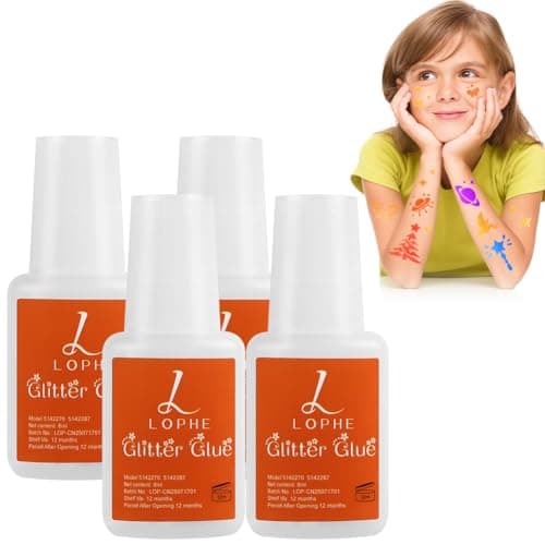 LOPHE Colla per tatuaggi glitterata 8 ml 🎨