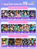 Thumbnail 4 de Luce notturna proiettore cielo stellato unicorno 🎁