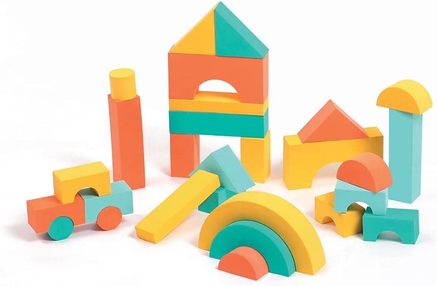 Ludi 28 blocchi di schiuma per neonato 10 mesi 🧸