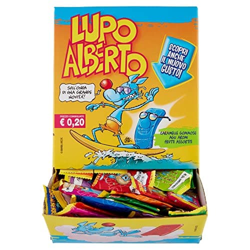 Lupo Alberto Caramelle gommose frutti 200 x 11,5 g 🍬