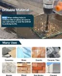 Thumbnail 2 de Lytool 8 mm Punte da trapano 5 pezzi per piastrelle e vetro 🛠️