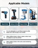 Thumbnail 4 de Lytool 8 mm Punte da trapano 5 pezzi per piastrelle e vetro 🛠️