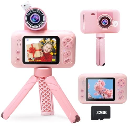 Macchina fotografica digitale per bambine 40MP 1080P 2,4" 📷