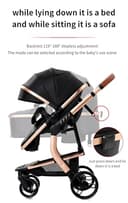 Thumbnail 8 de Magic ZC Pelle PU Passeggino 3 in 1 con navicella 📦