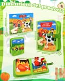 Thumbnail 6 de Meafeng Busy Board libro Montessori sensoriale 1 anno 🧸