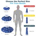 Thumbnail 1 de Medcosa Borsa del Ghiaccio set 3 misure per ginocchio e caviglia 🧊