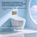 Thumbnail 1 de Mendorio Placca di comando WC doppio scarico 246×164 mm 🚽