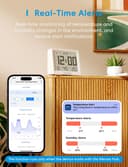 Thumbnail 5 de Meross Igrometro Termometro WiFi per ambiente con display 📷