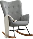 Thumbnail principal de MEUBLE COSY Sedia a dondolo imbottita 66x84x97 cm 🪑