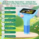 Thumbnail 2 de Microscopio portatile digitale 1000X per bambini 🔬