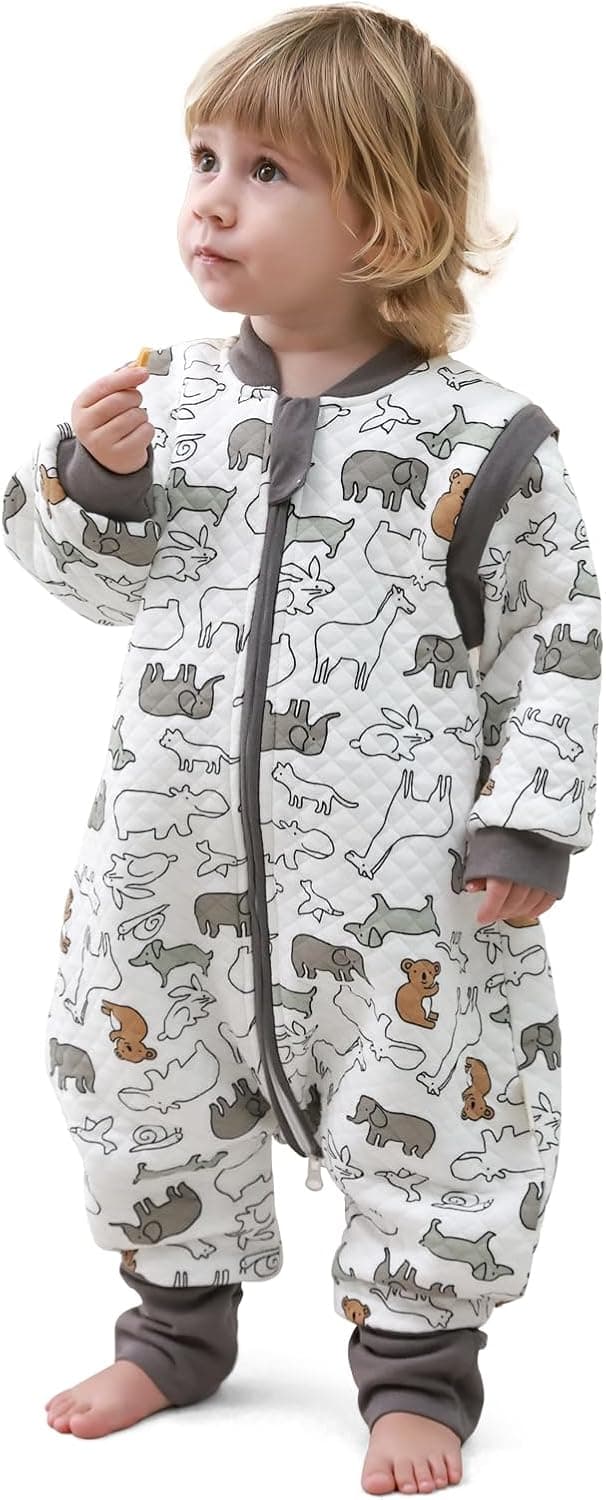 MIKAFEN Sacco nanna con piedi 2.0, 2.0 tog per 18–36 mesi 👶