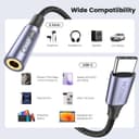 Thumbnail 5 de MOSWAG Adattatore USB‑C a jack 3,5 mm per cuffie 🎧