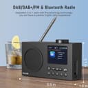 Thumbnail 1 de Mycket Portatile Radio DAB+ ricaricabile con Bluetooth 5.0 📻