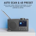 Thumbnail 5 de Mycket Portatile Radio DAB+ ricaricabile con Bluetooth 5.0 📻