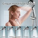 Thumbnail 3 de Nafall Soffione doccia ad alta pressione con filtro 5 modalità 🚿