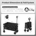 Thumbnail 1 de Naturehike Carrello da giardino pieghevole 120 kg 🛒