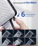 Thumbnail 2 de Newentor Soffione Doccia ad Alta Pressione 6 funzioni 🚿