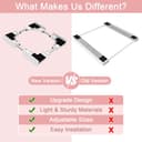 Thumbnail 3 de NIUXX Kit di accatastamento universale per lavatrice 46–66 cm 🧺