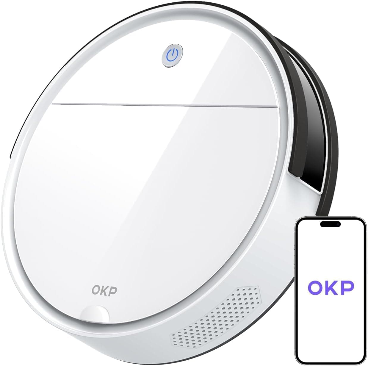 OKP K5 Robot aspirapolvere 2500Pa, 120 min, Wi‑Fi 📱