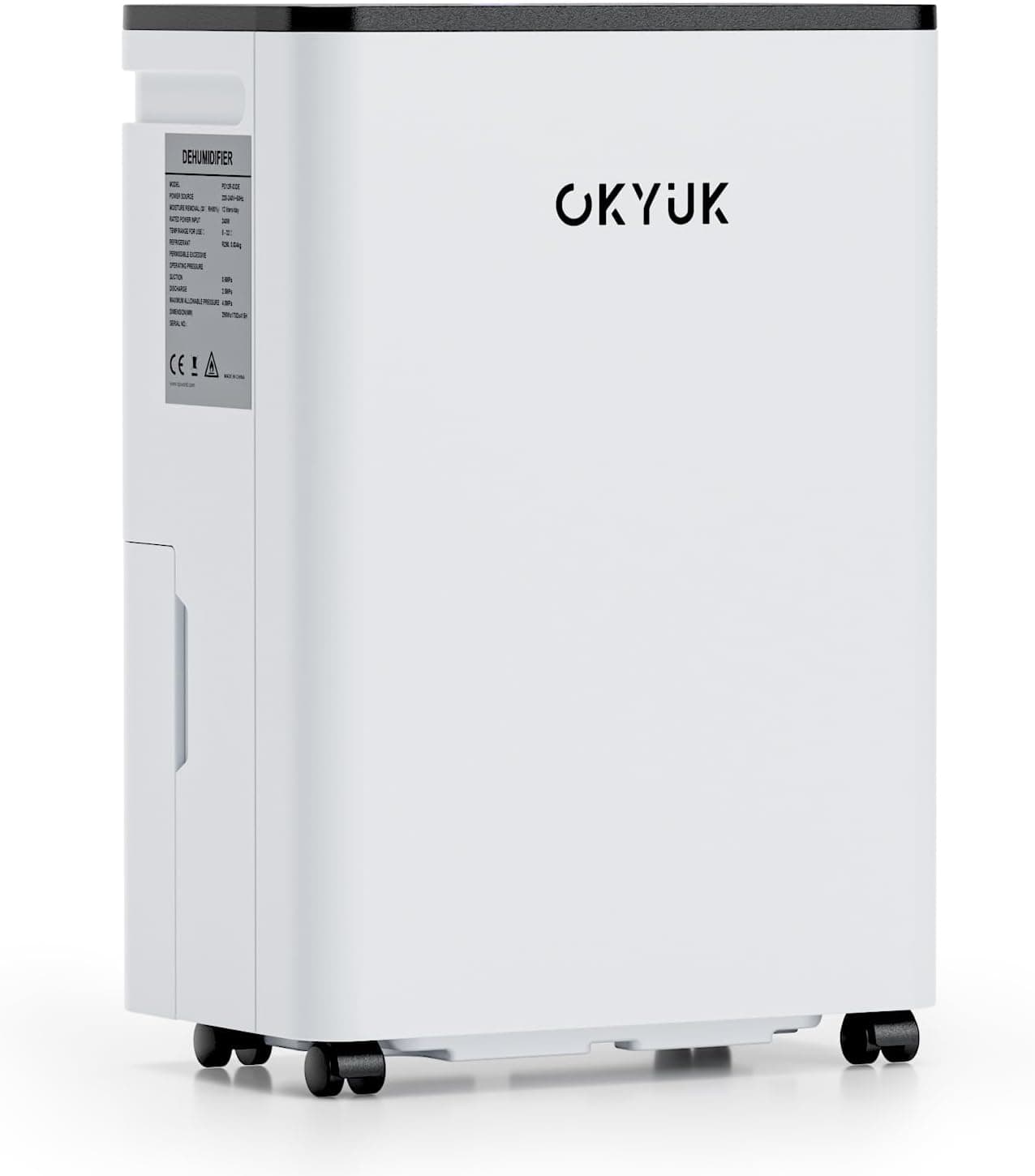 OKYUK Deumidificatore casa 12 L per 35 m² 🏠