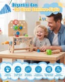 Thumbnail 5 de Onalix Set Attrezzi in Legno Montessori 50 pezzi per bambini 🧩