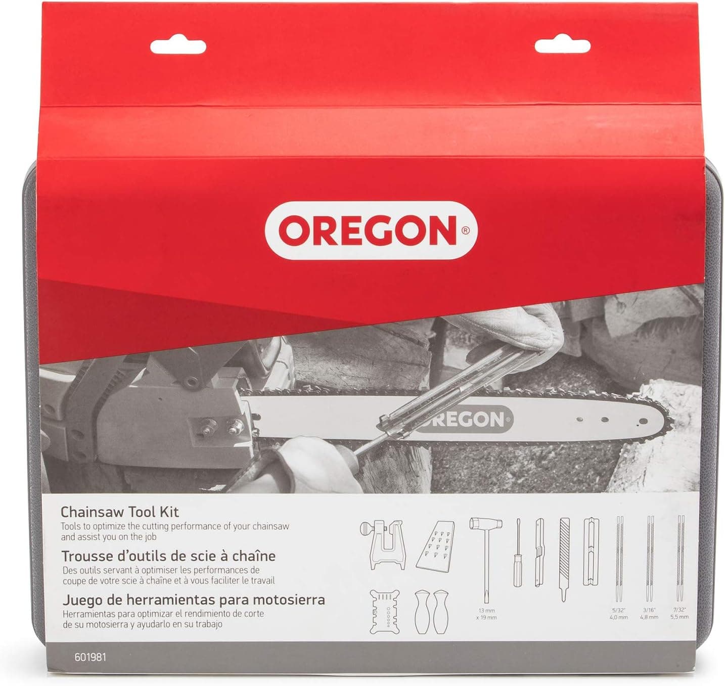 Oregon 601981 kit affilatura catena motosega 🎯
