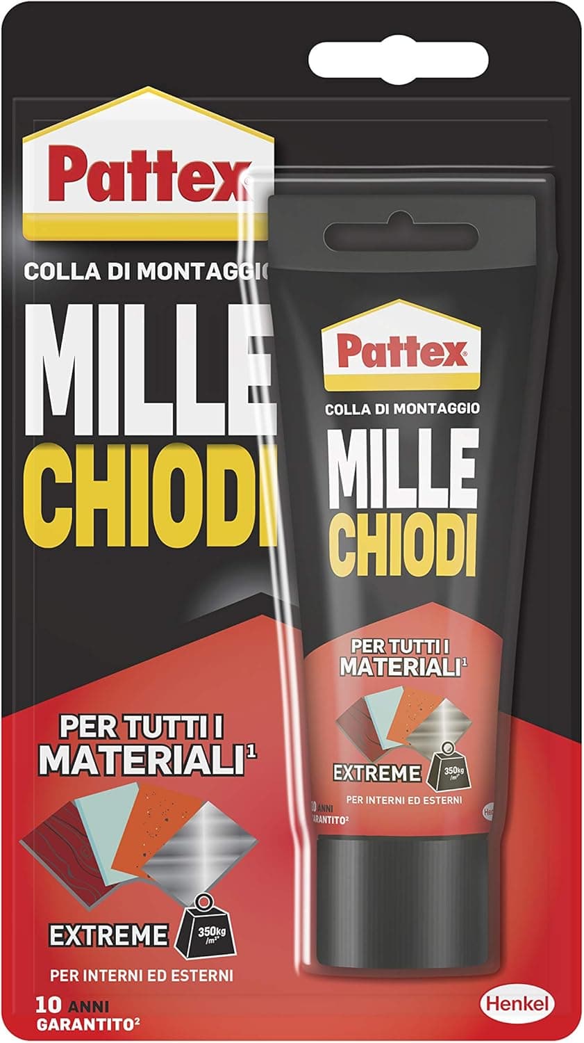 Pattex Mille Chiodi Extreme colla di montaggio 142 g 🧰