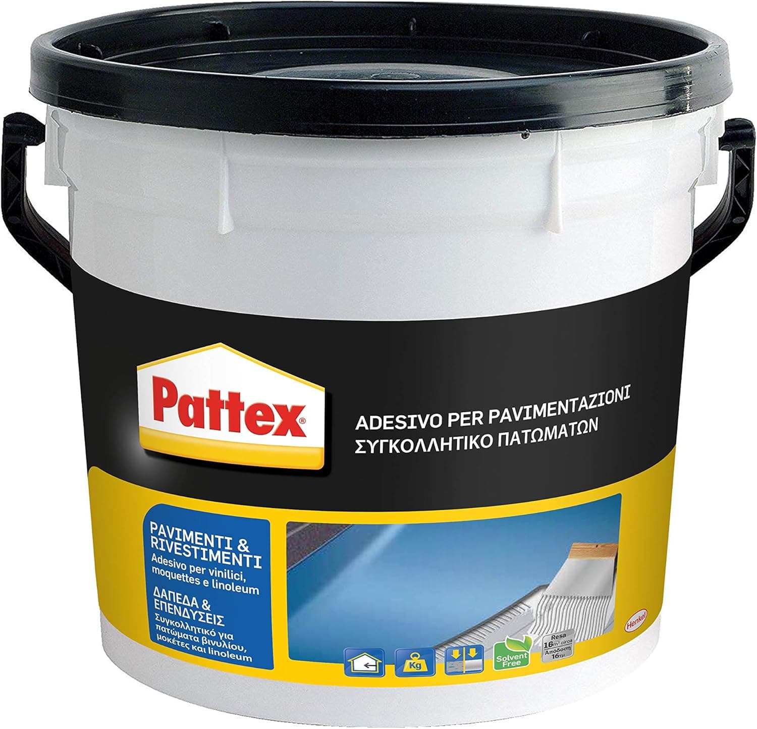 Pattex Pavimenti e Rivestimenti Colla per pavimenti 5 kg 🧴