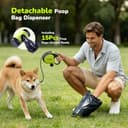 Thumbnail 7 de Pecute Guinzaglio retrattile per cani 5 m fino a 50 kg 🐶