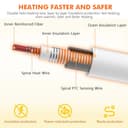 Thumbnail 3 de Pecute Tappetino Riscaldante per Cani e Gatti 70×40 cm 🐶