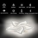 Thumbnail 3 de Plafoniera LED 40 W stile moderno dimmerabile con telecomando 💡