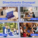 Thumbnail 3 de Pup Go 4 in Linea gioco da tavolo portatile per 2 giocatori 🎲