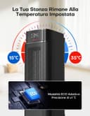 Thumbnail 4 de QEXREED Stufetta elettrica 2000W a basso consumo per casa 🔥