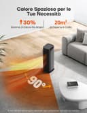 Thumbnail 5 de QEXREED Stufetta elettrica 2000W a basso consumo per casa 🔥