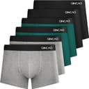 Thumbnail 5 de QINCAO Boxer da uomo 6 pezzi in cotone, taglia S–4XL 👖