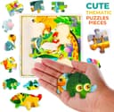 Thumbnail 3 de QUOKKA Puzzle bambini 28 pezzi montessori in legno 🧩